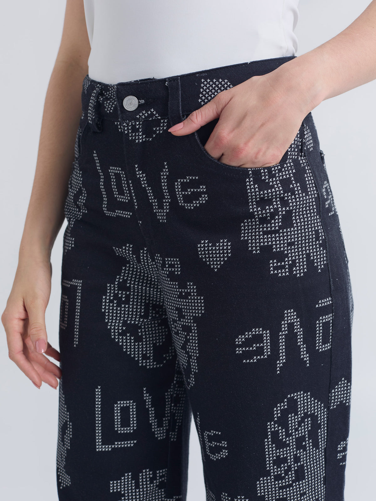Pantalón Love - Negro