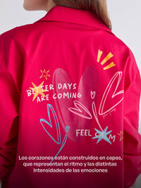 Camisa Feel - Fucsia