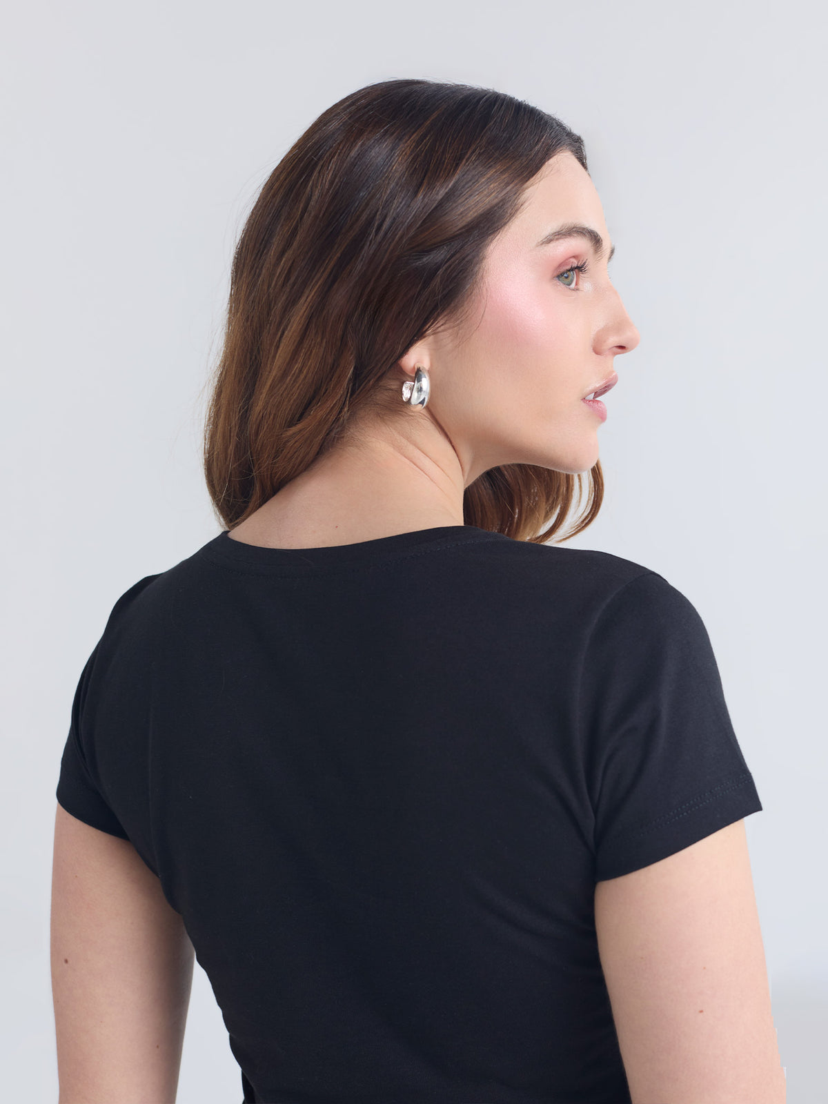 Camiseta With love - Negro