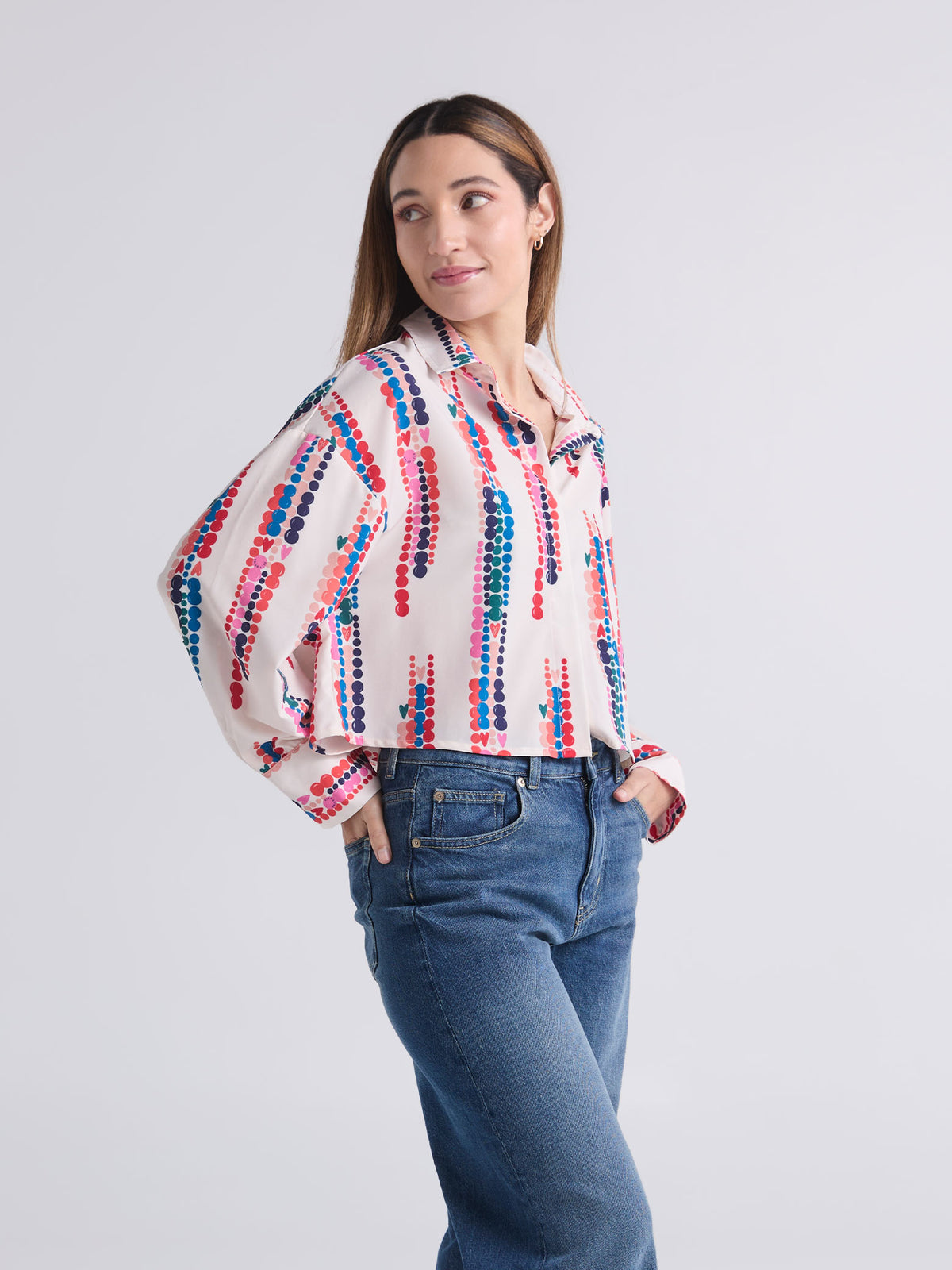 Camisa Feel calm - Marfil