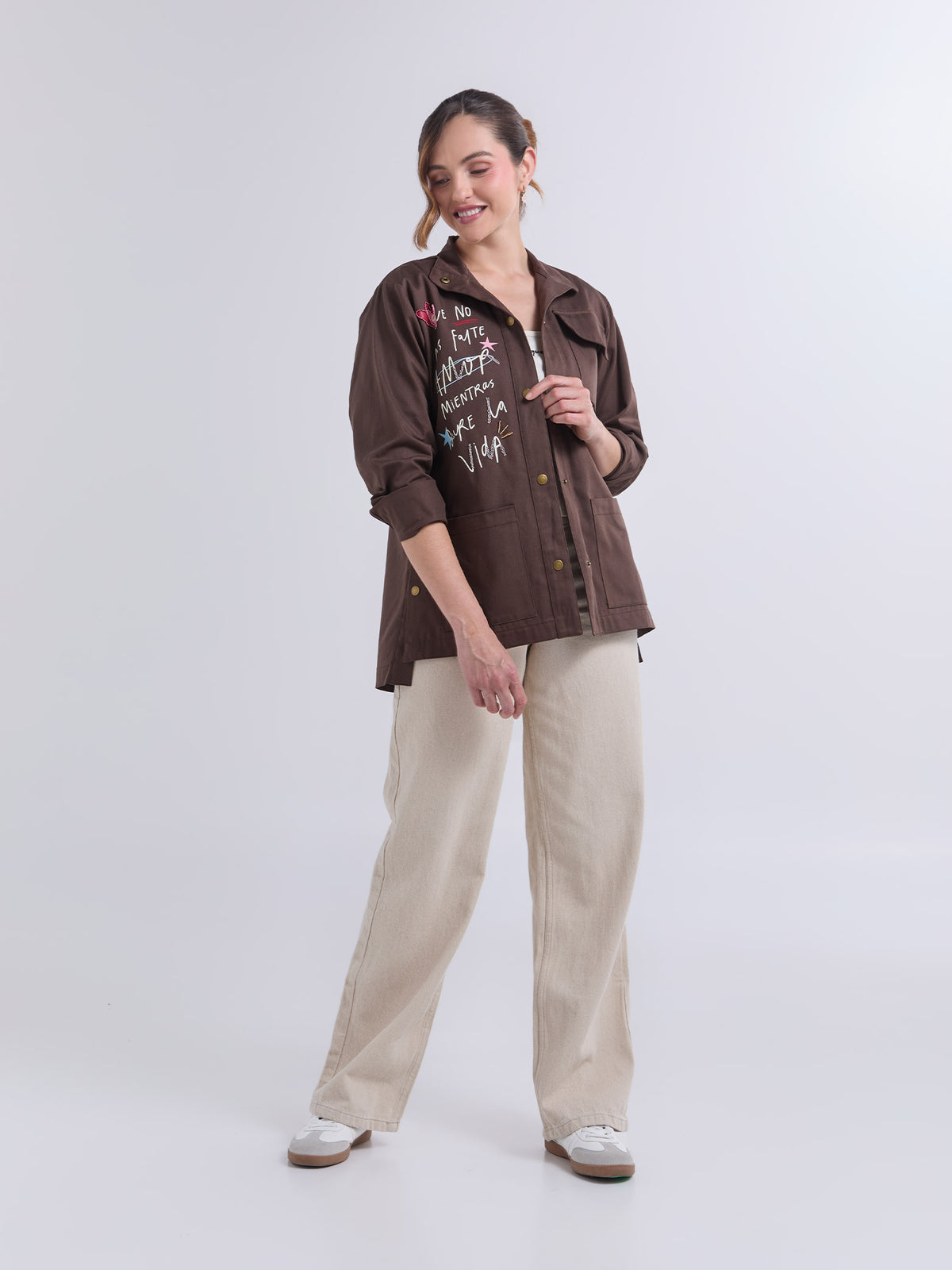 Chaqueta Amar - Café