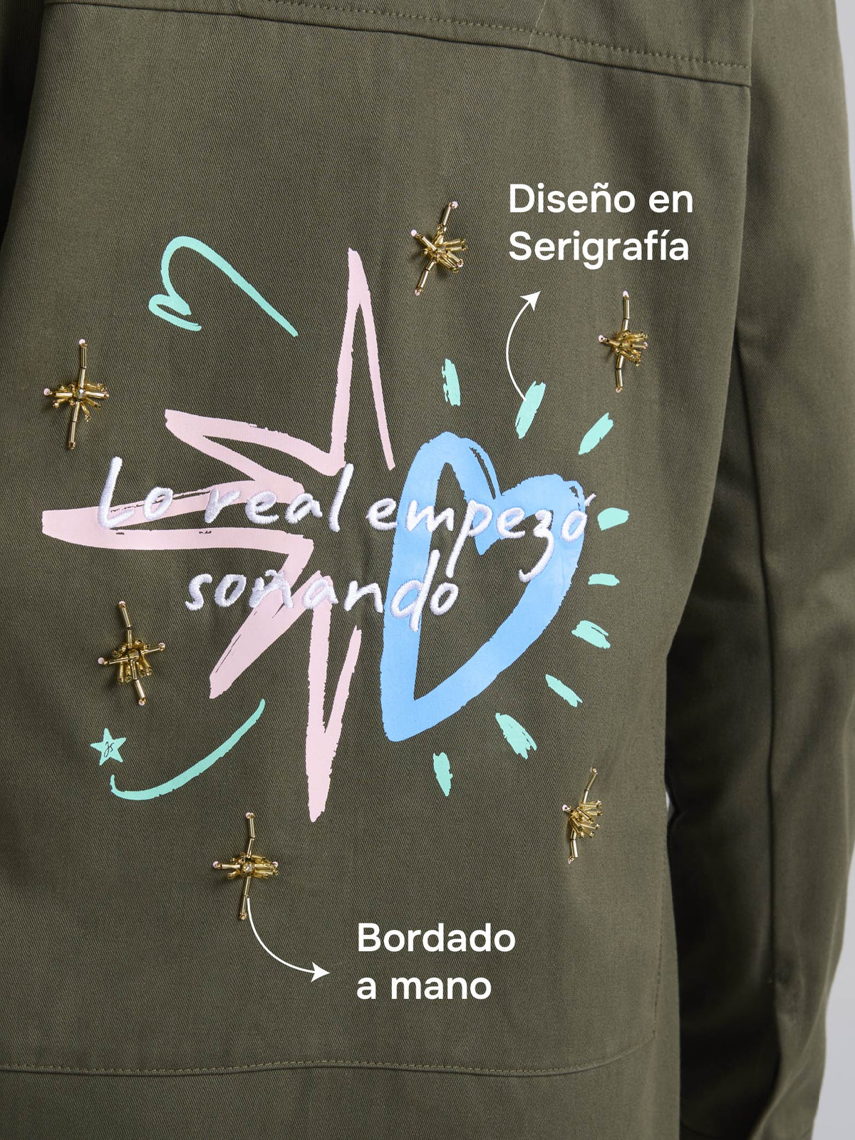 Chaqueta Empezar soñando - Verde