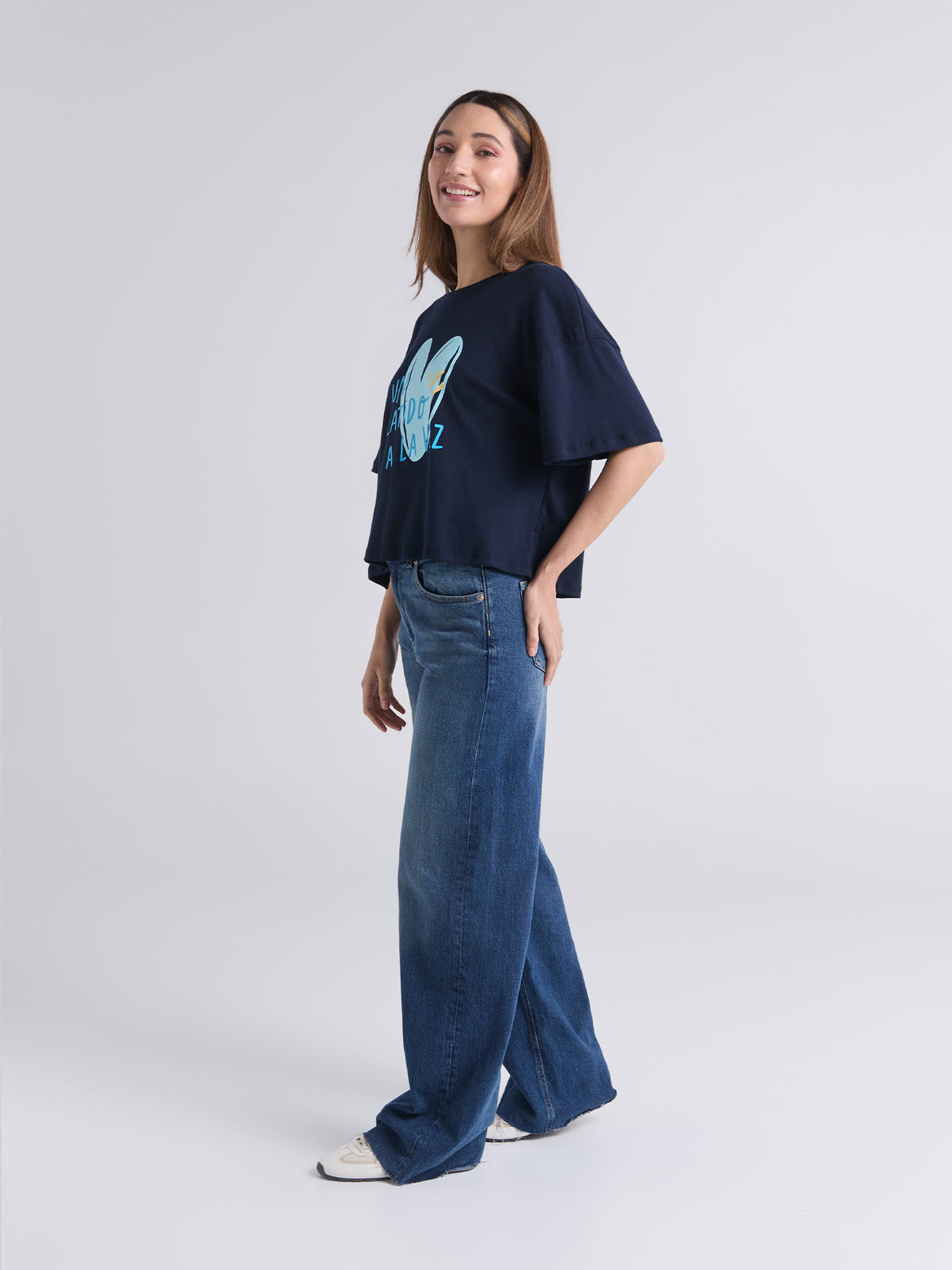 Camiseta Latidos - Azul