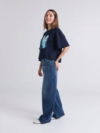 Camiseta Latidos - Azul