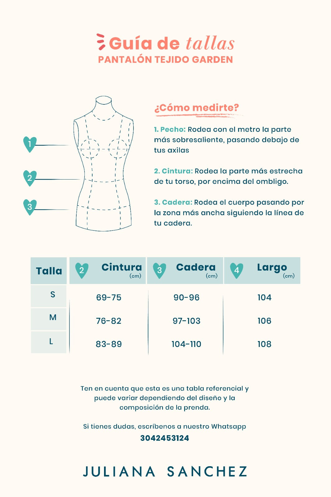 Pantalón Tejido garden - Azul