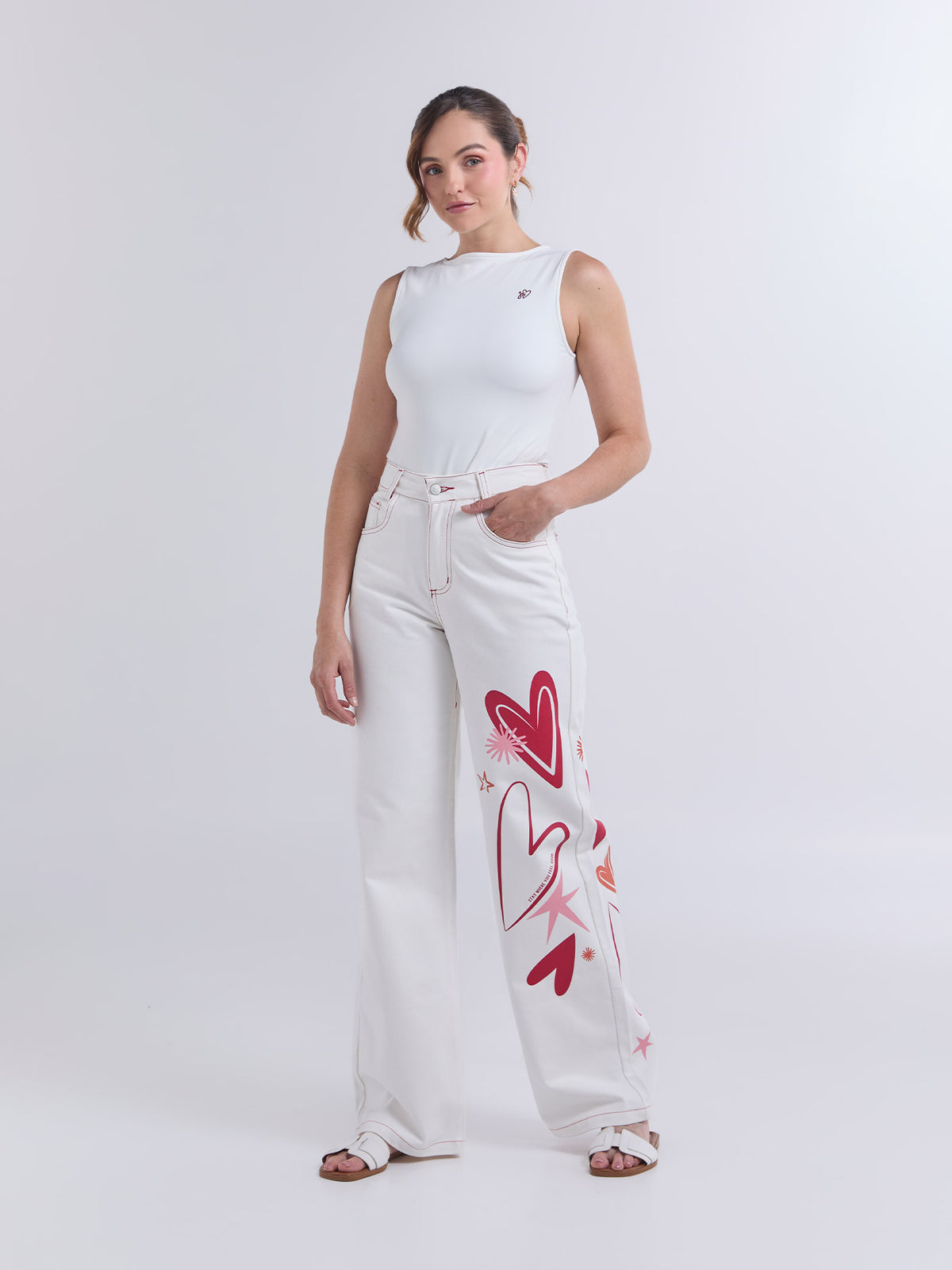 Pantalón Feel good - Marfil