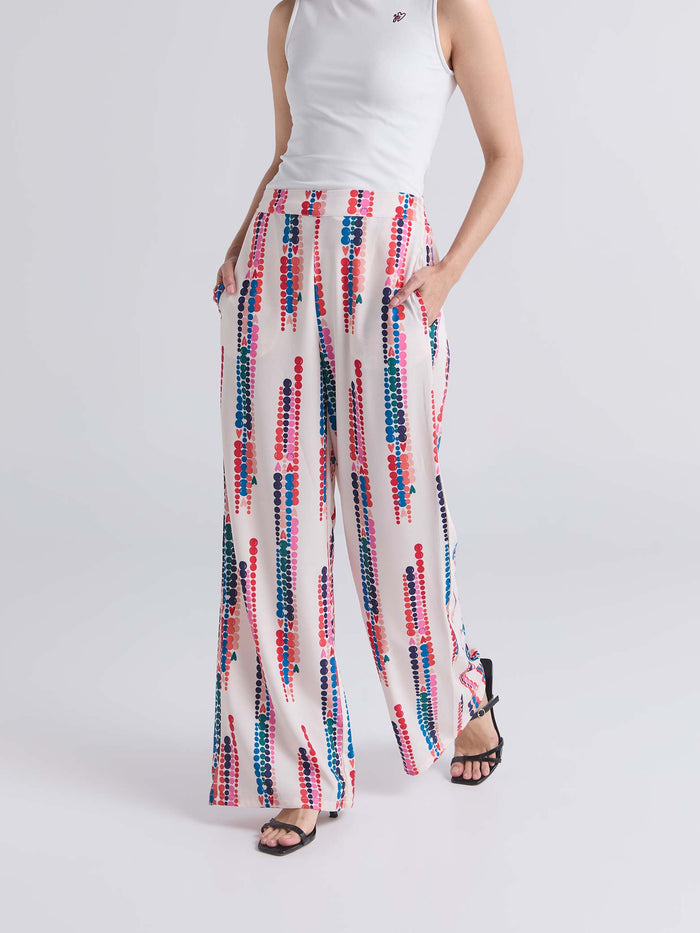 Pantalón Feel calm - Marfil