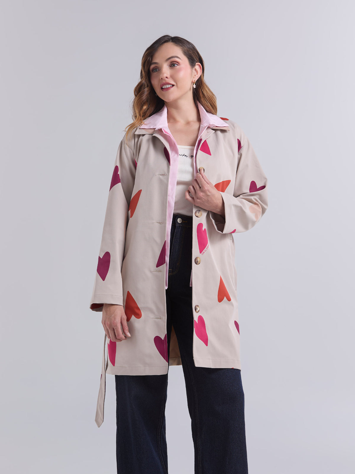 Chaqueta Todo corazón - Caqui