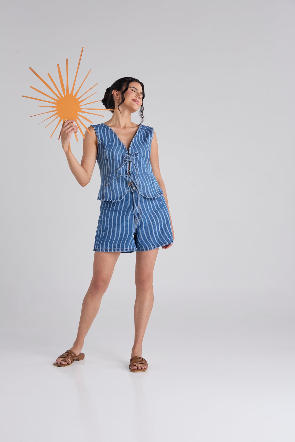 Set Waves - Azul Chaleco & Short