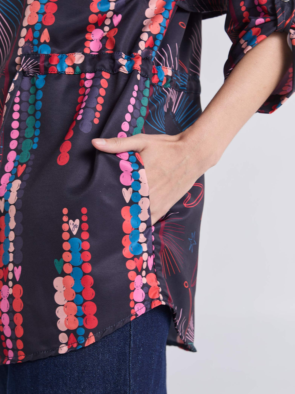 Chaqueta Take your time - Azul