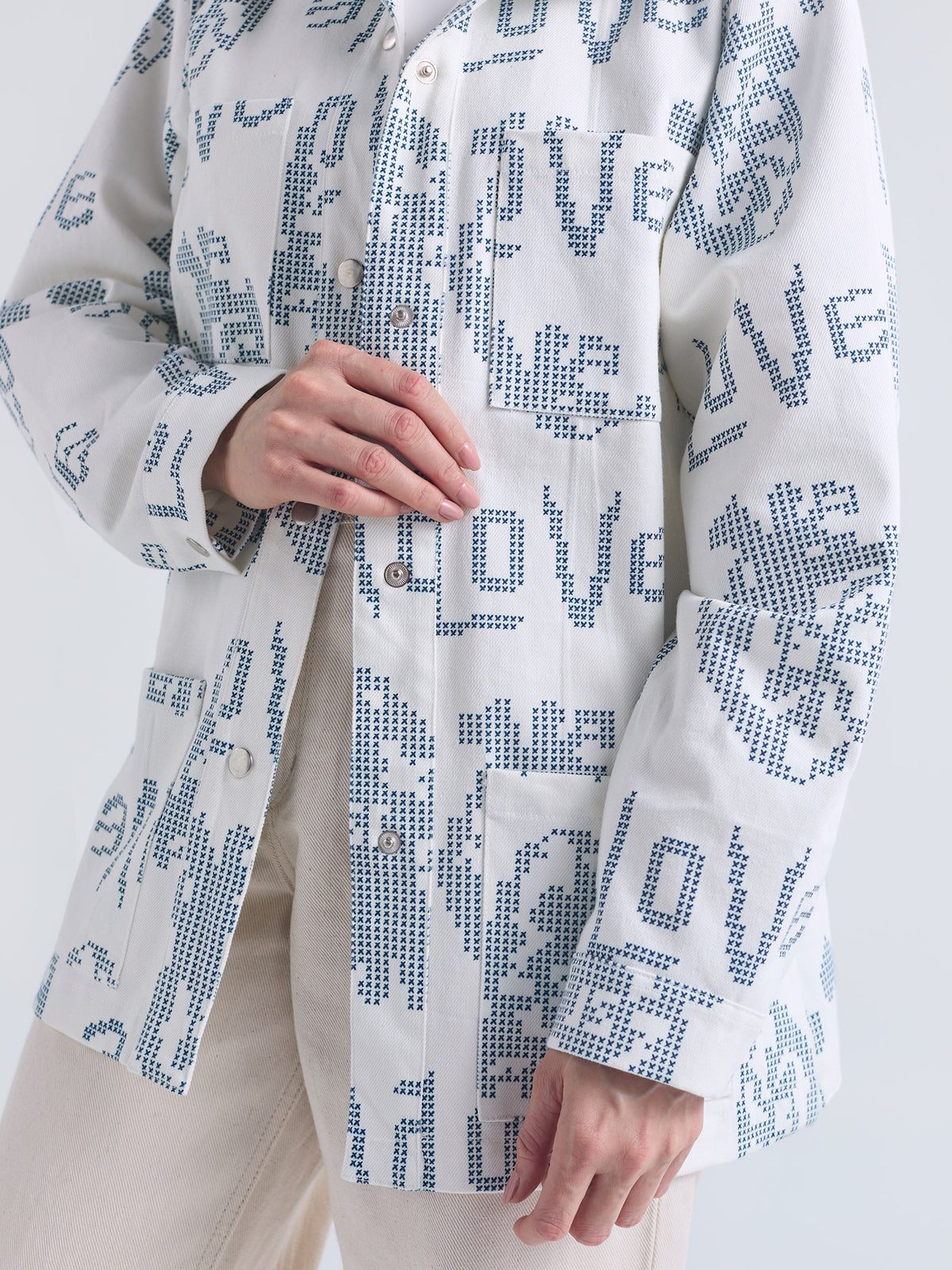 Chaqueta Love - Marfil