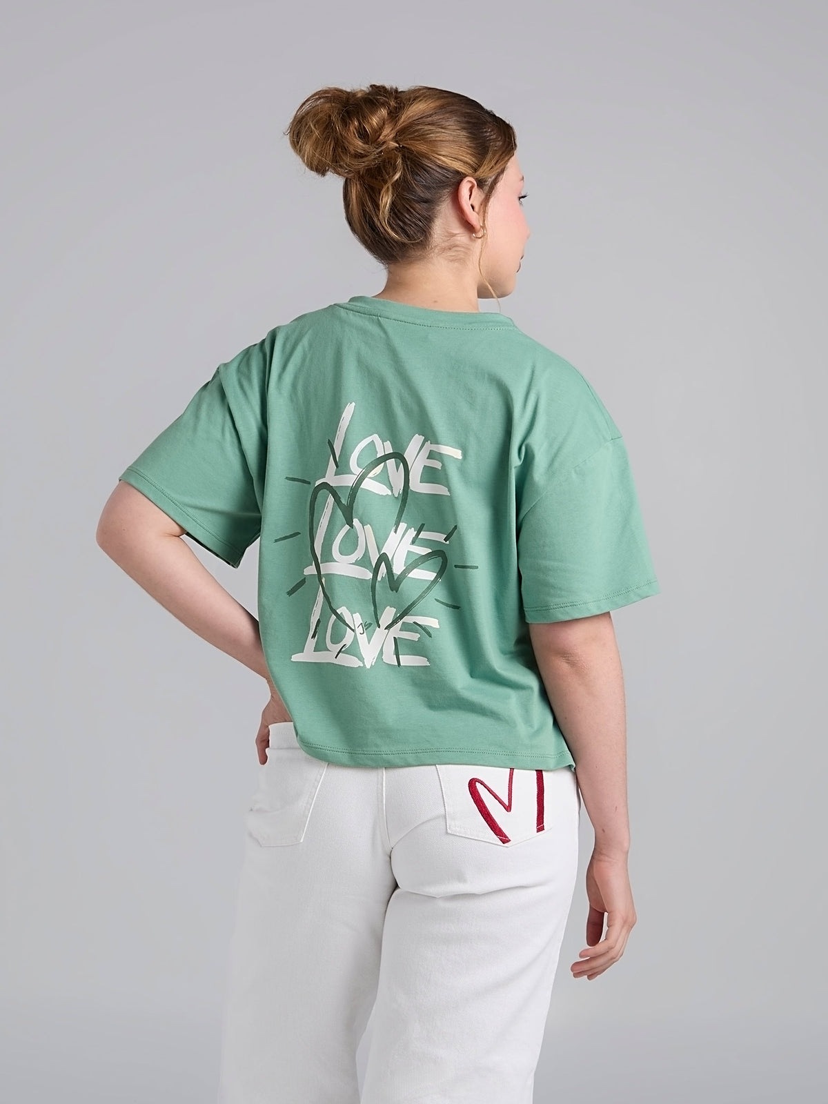 Camiseta Love - Verde