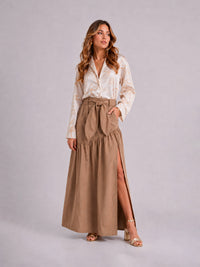 Camisa Cerquita - Marfil