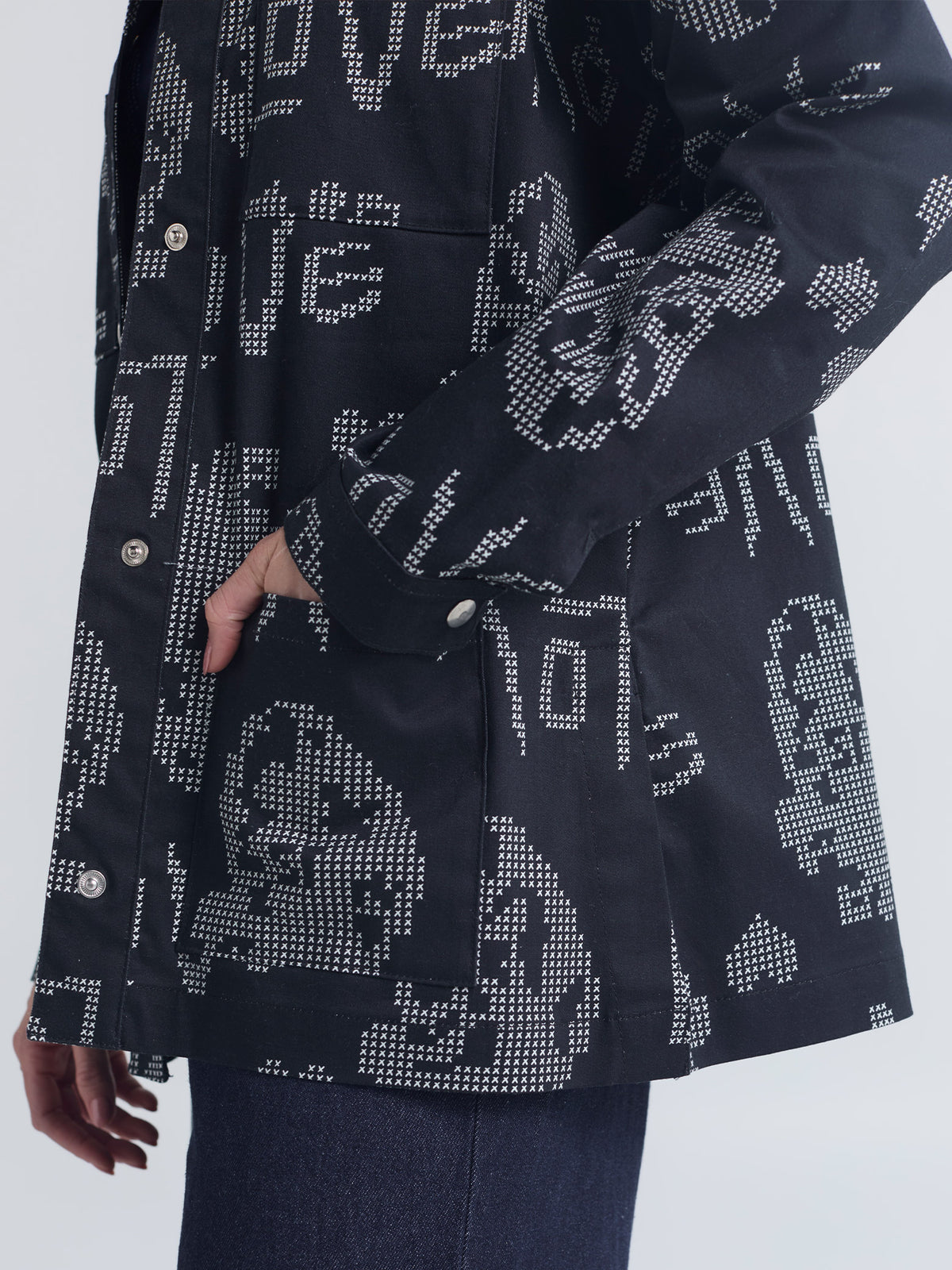 Chaqueta Love - Negro