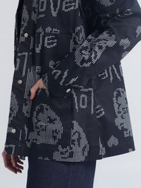 Chaqueta Love - Negro