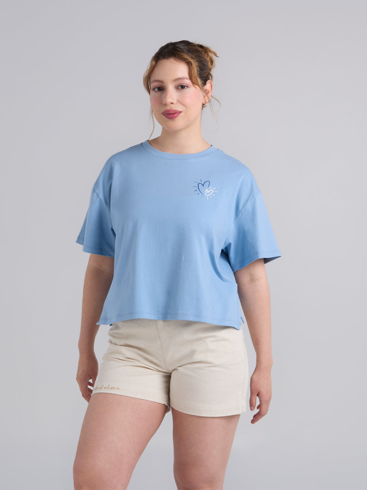 Camiseta Love - Azul