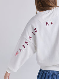 Buzo Abrazo al corazón - Marfil