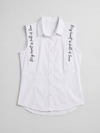 Camisa Mi corazón - Marfil