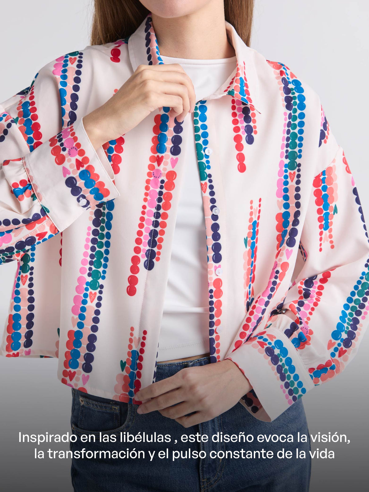 Camisa Feel calm - Marfil