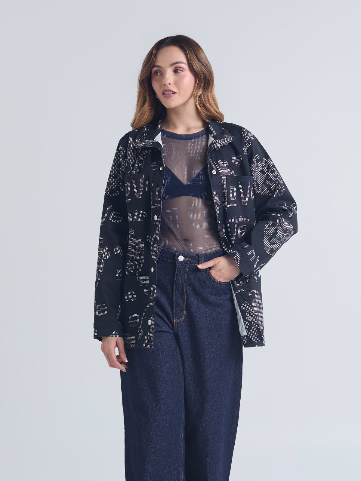 Chaqueta Love - Negro
