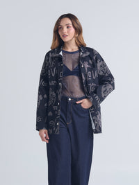 Chaqueta Love - Negro