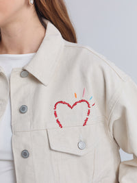 Chaqueta Never ends - Marfil