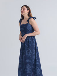 Vestido Es amor - Azul