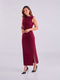 Vestido One heart - Vinotinto