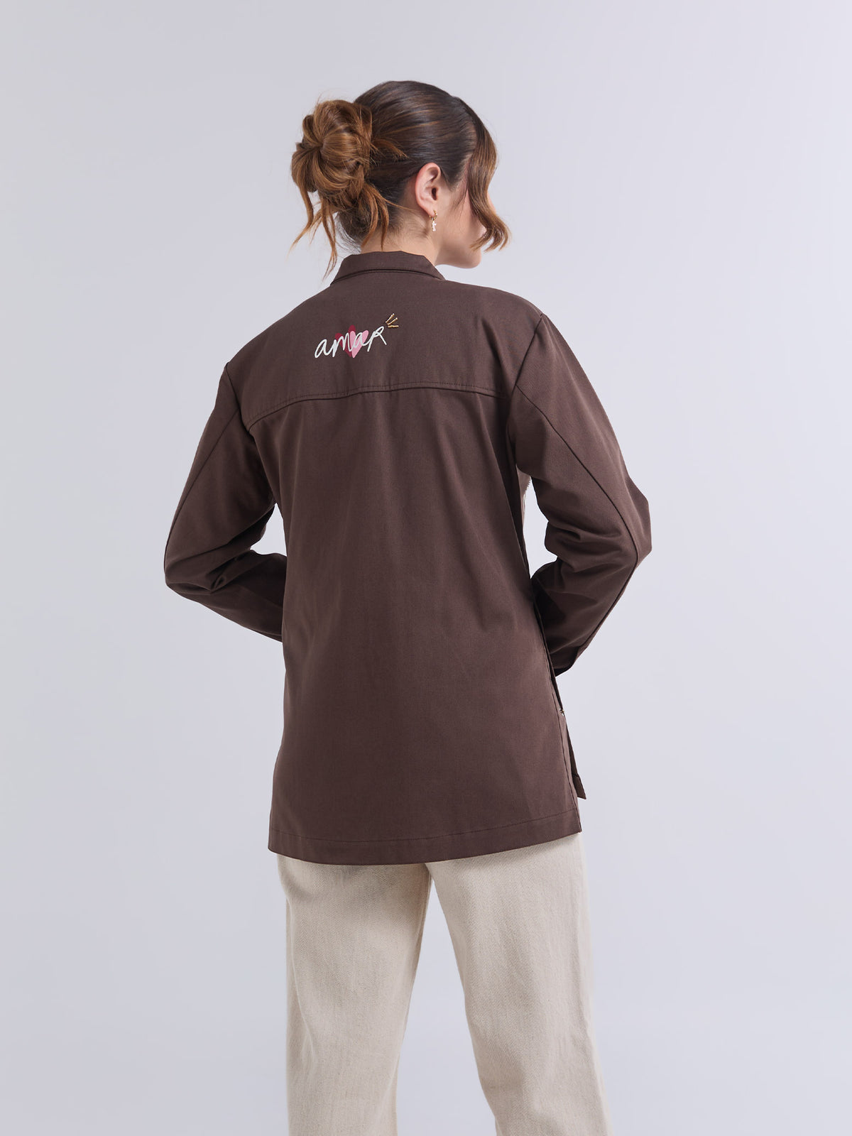 Chaqueta Amar - Café