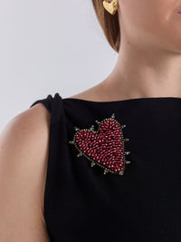 Vestido One heart - Negro