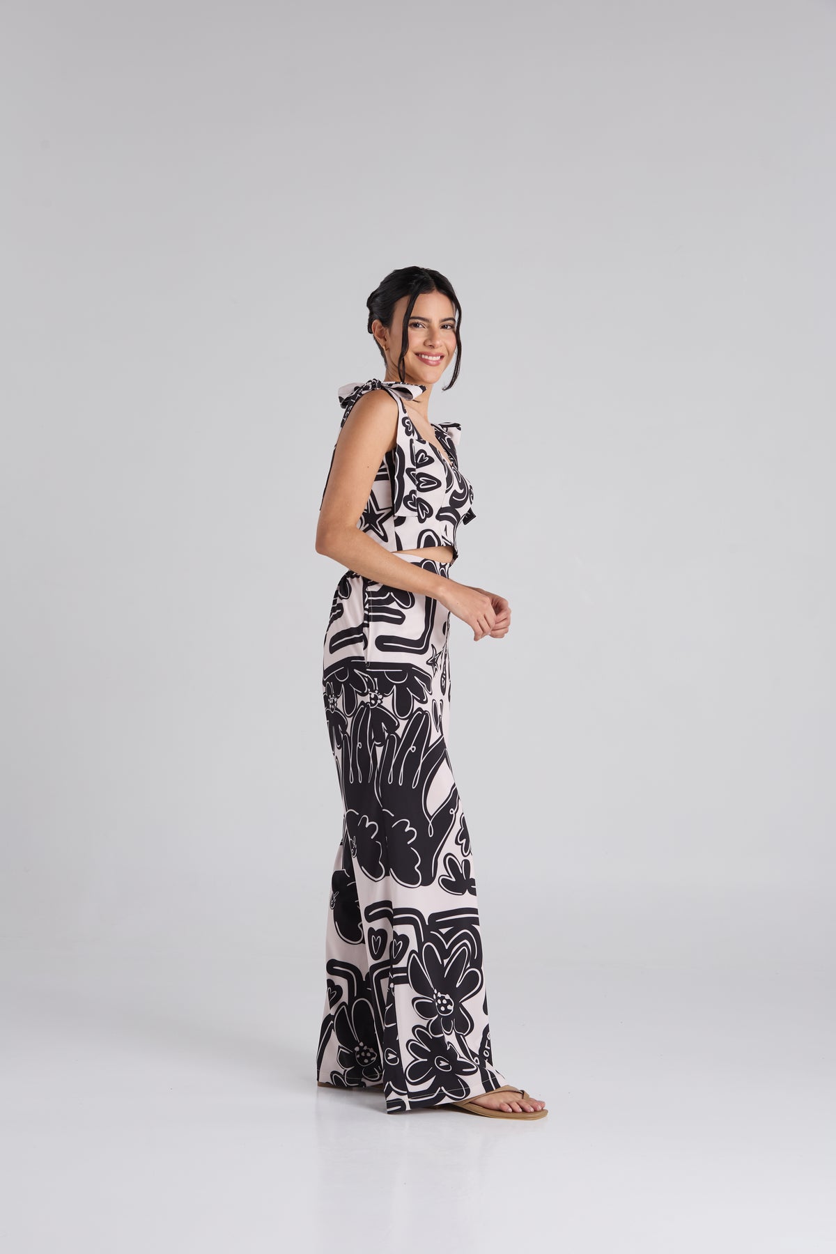 Set Caminos - Arena Top & Pantalón