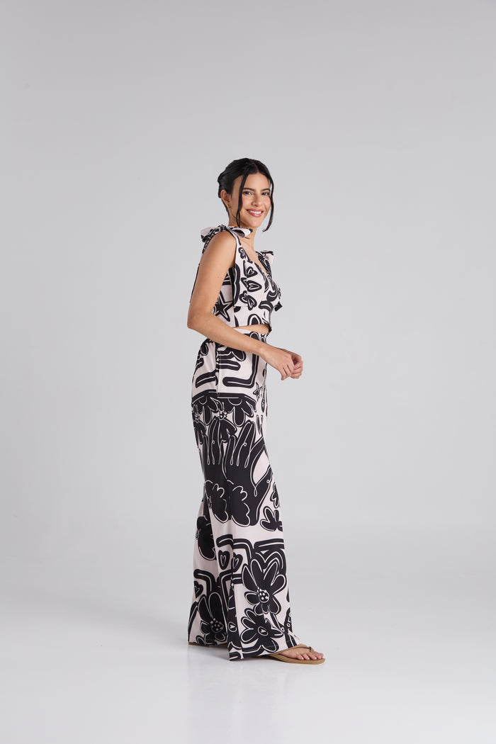 Set Caminos - Arena Top & Pantalón