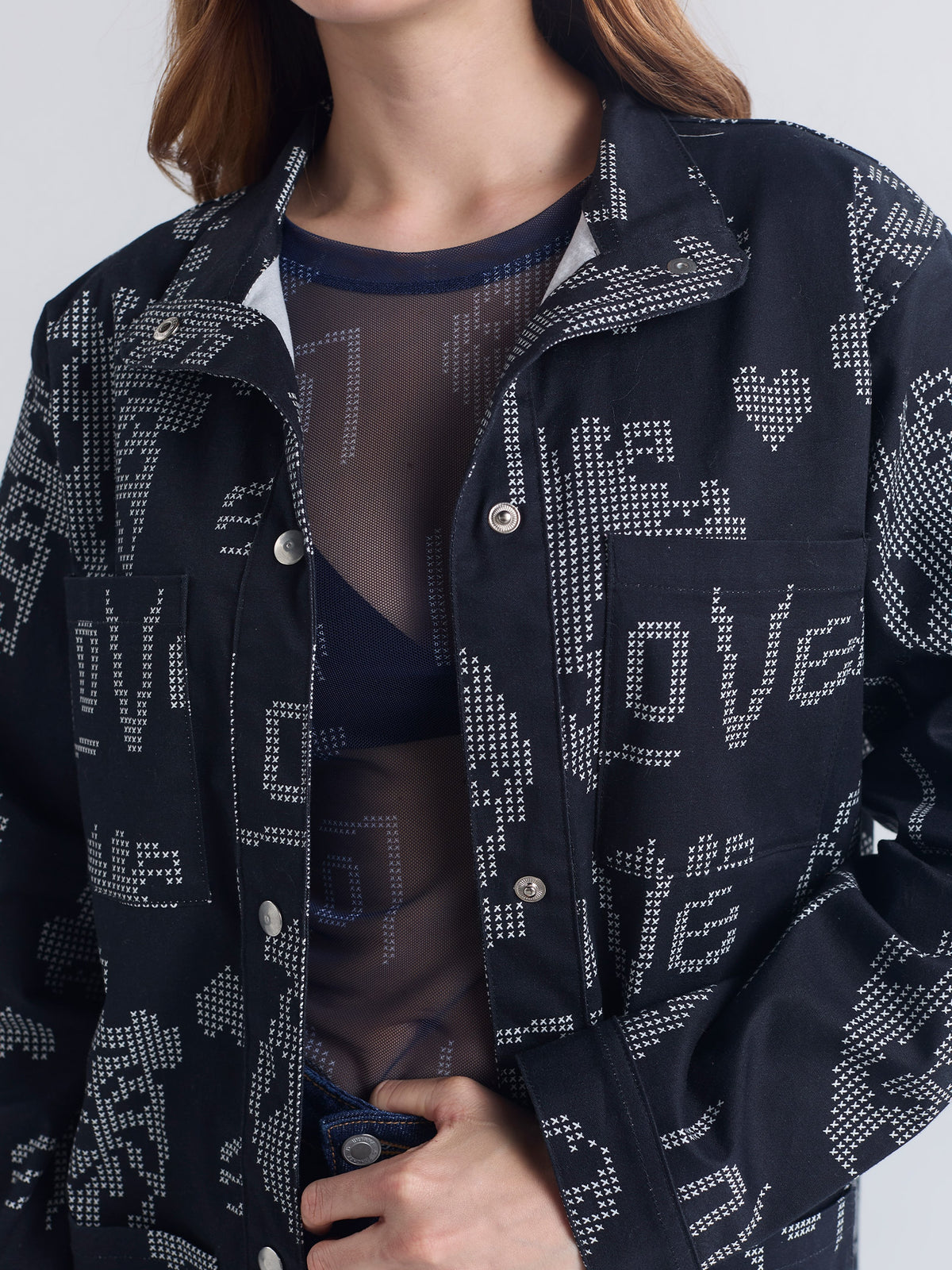 Chaqueta Love - Negro