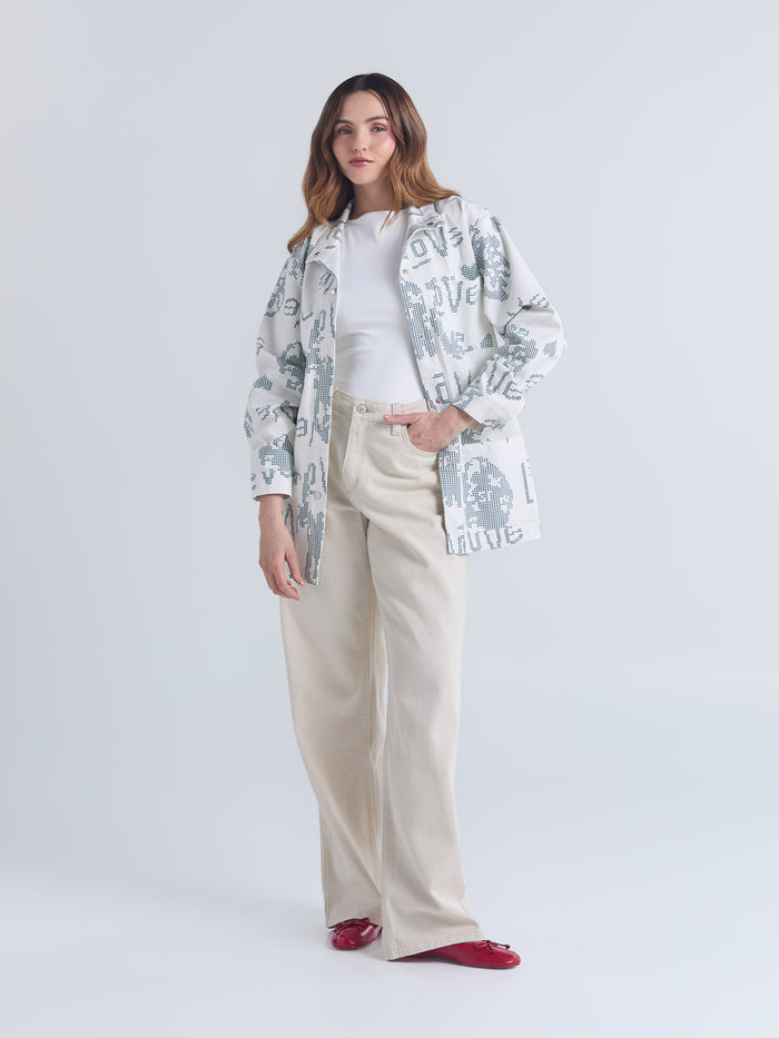 Chaqueta Love - Marfil