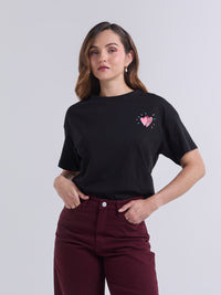 Camiseta Un gran lugar - Negro
