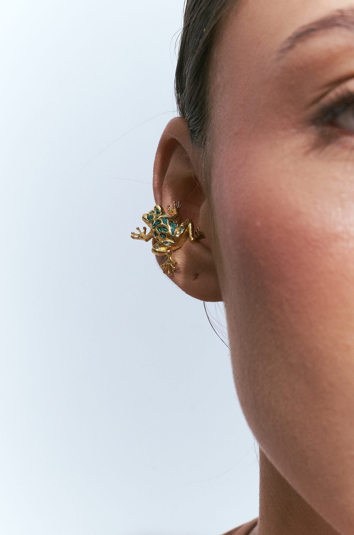 Ear Cuff De Rana Hueca