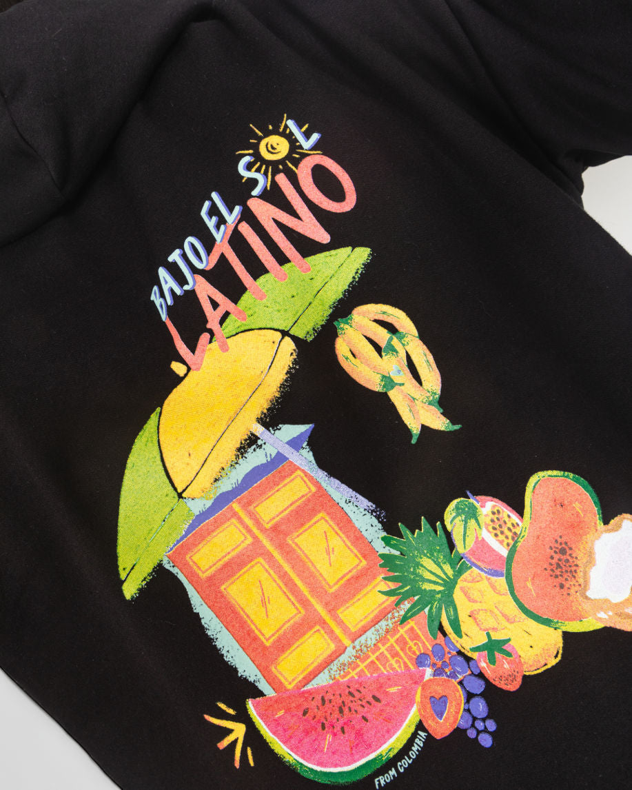 Buzo Sol latino - Negro