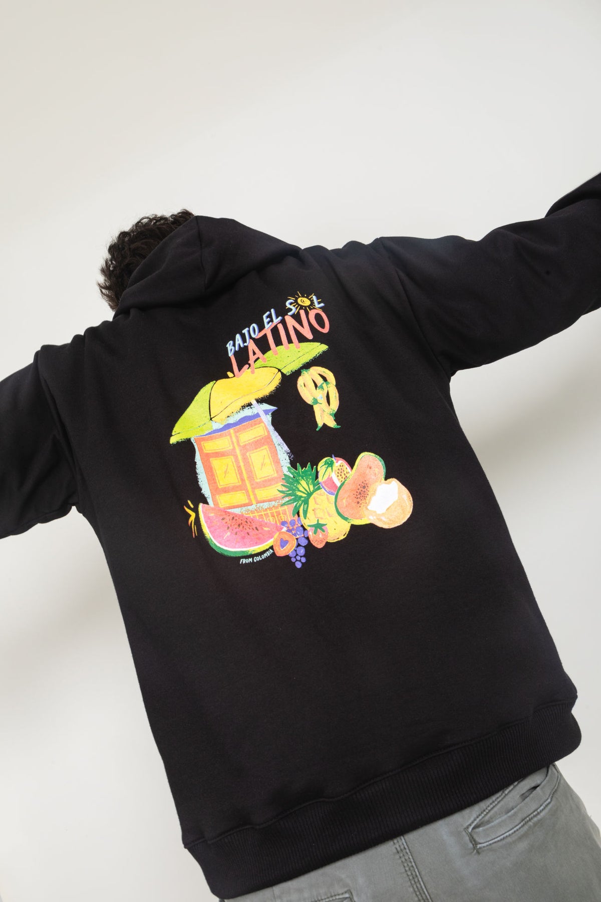 Buzo Sol latino - Negro