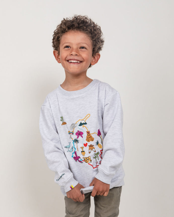 Buzo Tierra querida - Kids - Gris