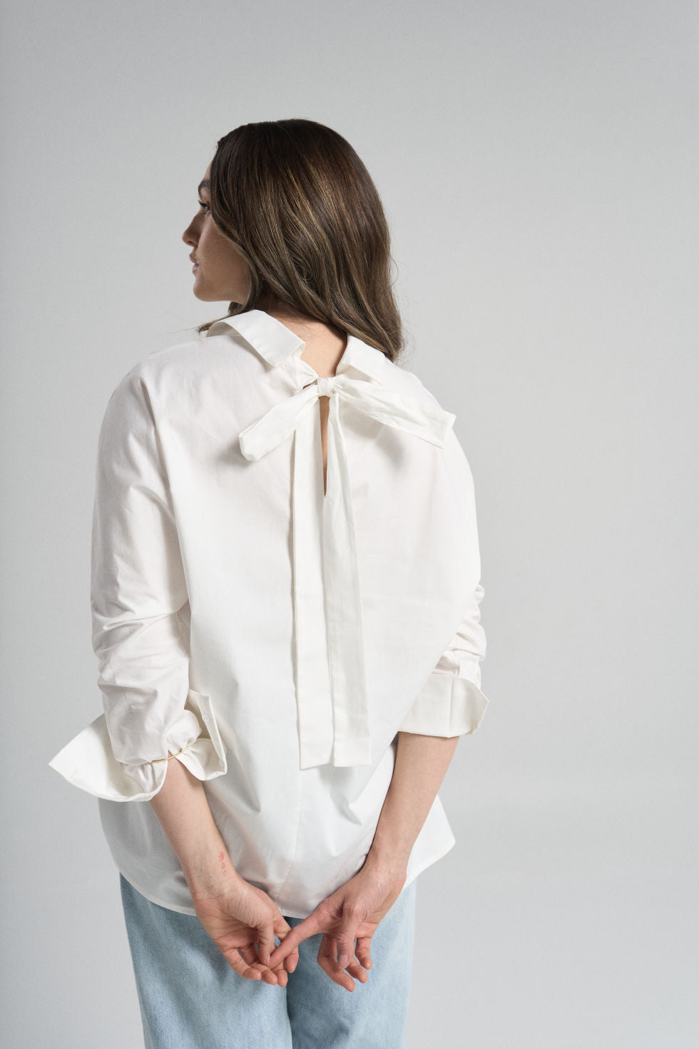 Camisa More peace - Marfil