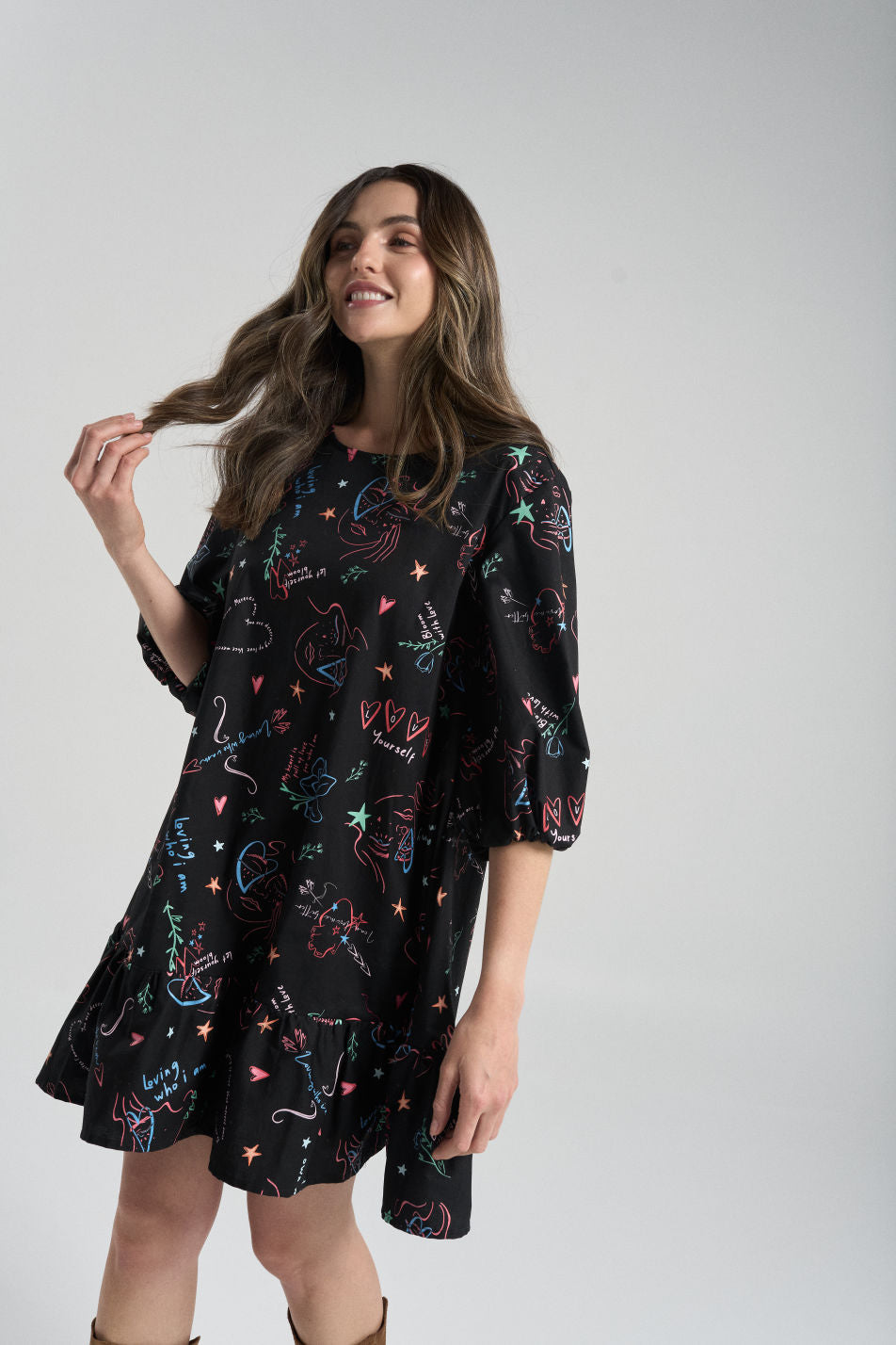 Vestido Mi Mejor Version - Negro