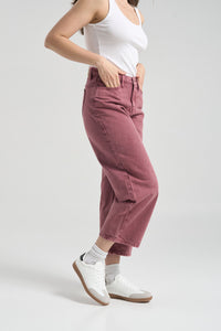 Jean Bolsillos corazones - Vinotinto