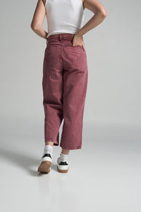 Jean Bolsillos corazones - Vinotinto