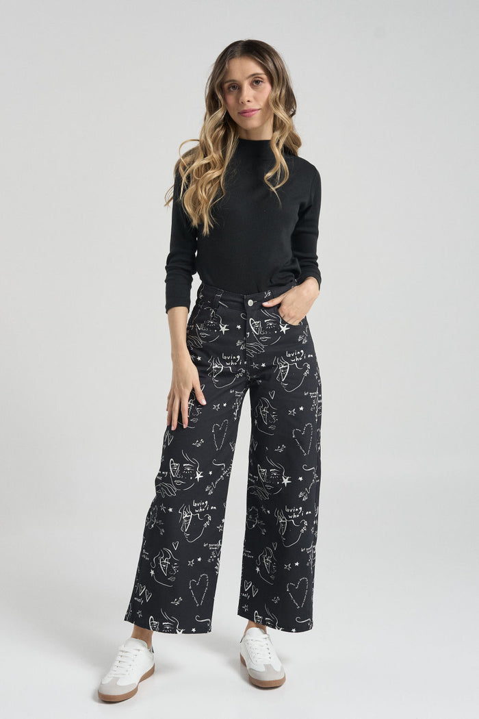 Pantalón Just a girl - Negro