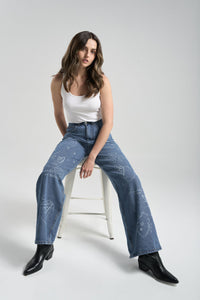 Pantalón Just a girl - Azul