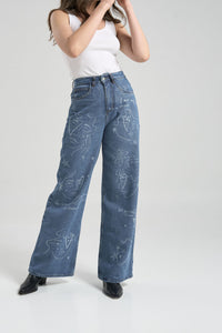 Pantalón Just a girl - Azul