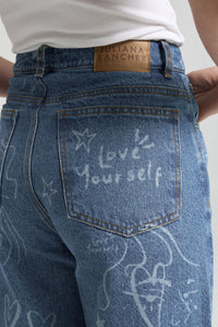 Pantalón Just a girl - Azul