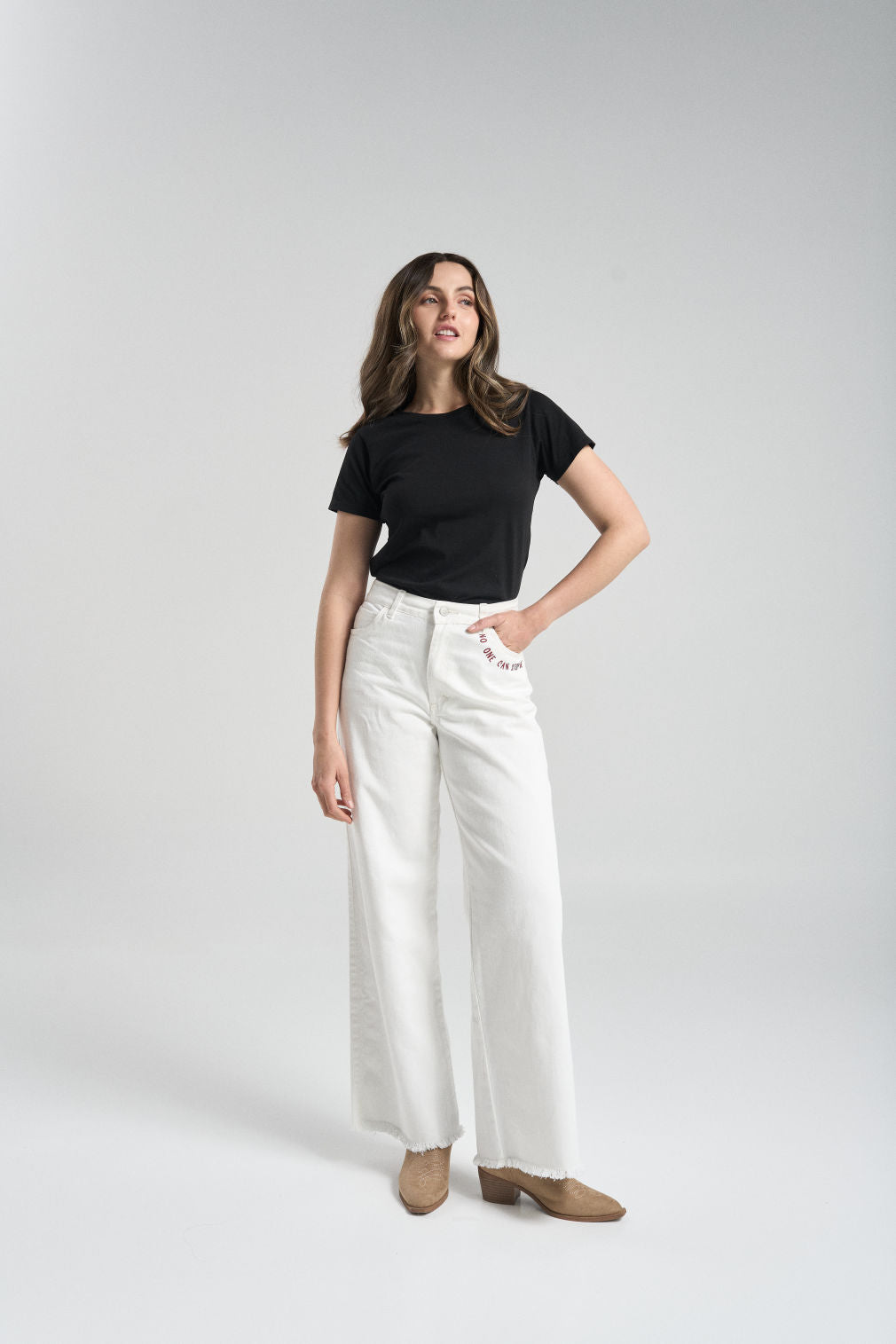 Pantalón Can´t stop me - Blanco