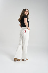 Pantalón Can´t stop me - Blanco