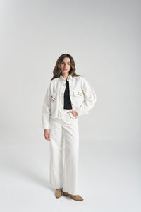 Pantalón Can´t stop me - Blanco